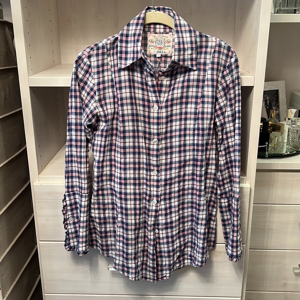 Hunter Bell - Alicia Bell Ruffle Bell Sleeved Tunic - Size 4